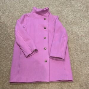 J. Crew Pink Trench Coat